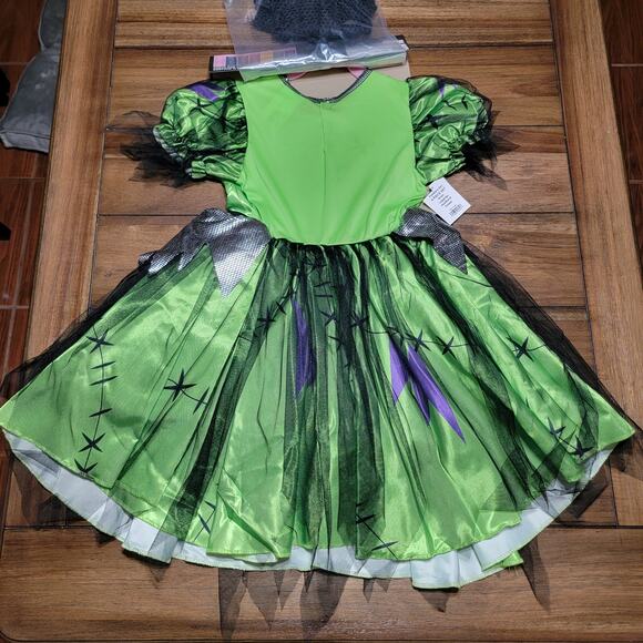 "Frankie's Girl" Girl's Halloween 4 Pc Costume Set - Size Medium (7-8) NEW - Picture 5 of 7